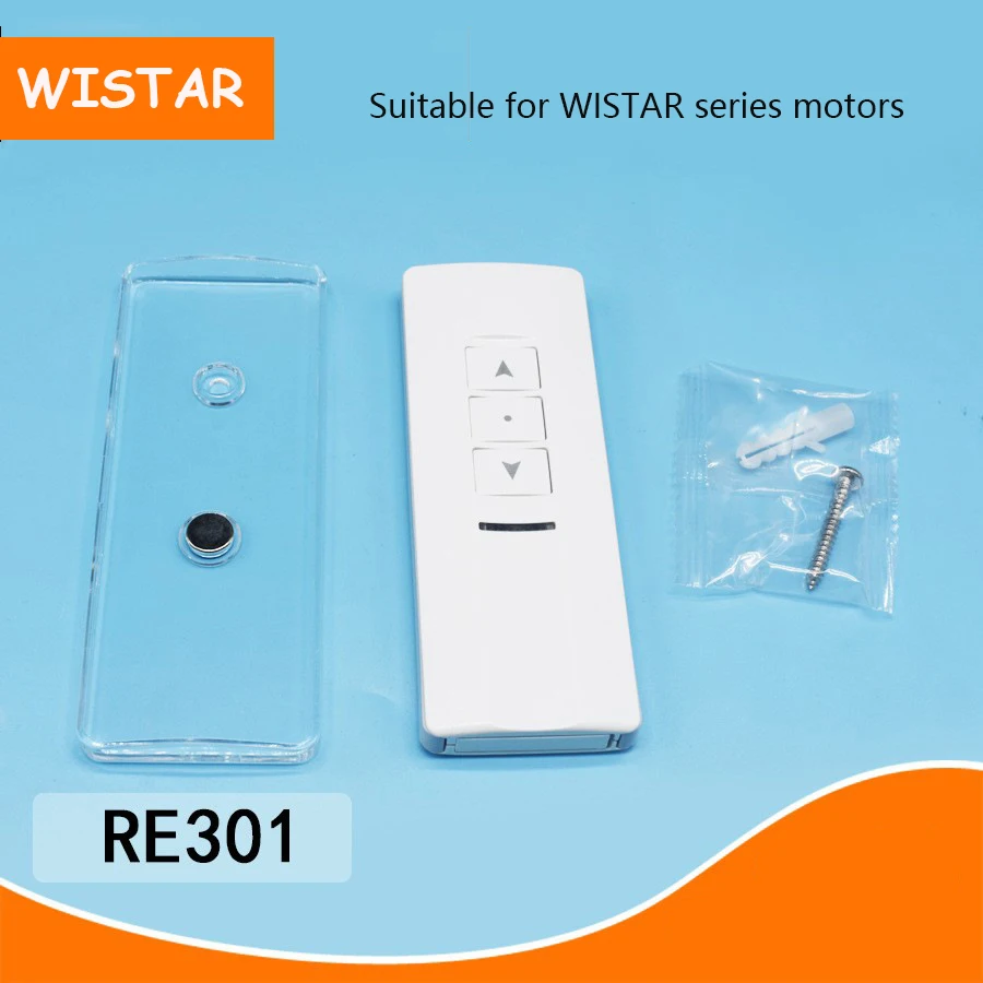 Smart Home Electric Curtain Accessories 433 Remote Control WISTAR RE301 Single Control Controller