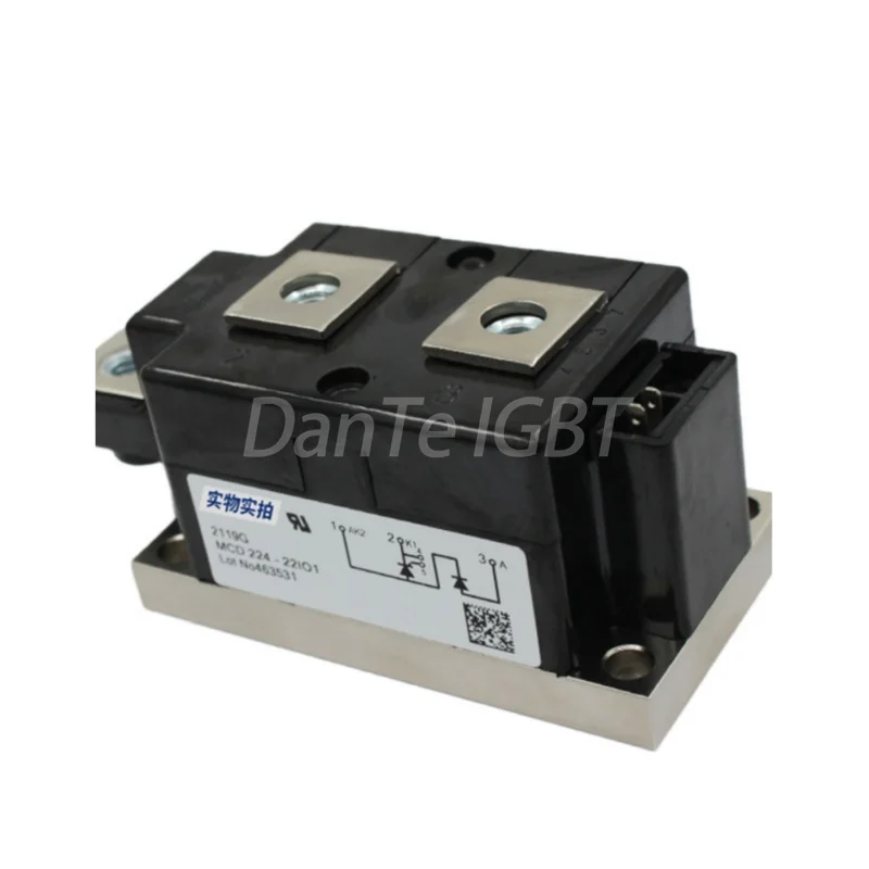 MCD224-22IO1 new module trigger board 22IO1 high voltage thyristor original spot