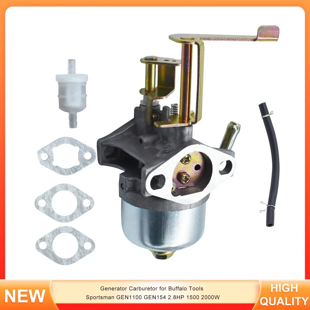 เครื่องกำเนิดไฟฟ้าคาร์บูเรเตอร์สำหรับบัฟฟาโลเครื่องมือสปอร์ตแมน GEN1100 GEN154 2.8HP 1500 2000W