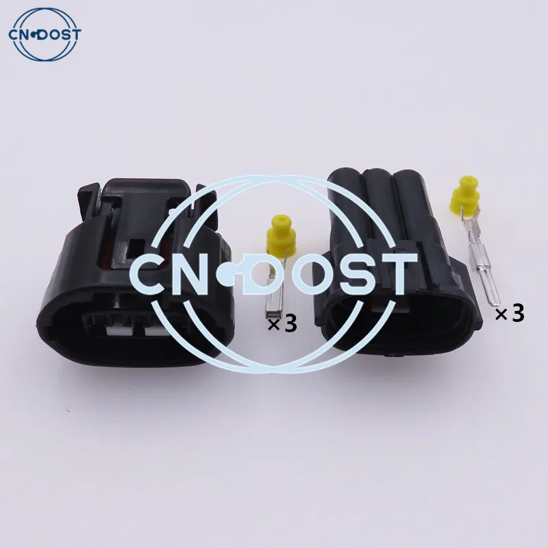 1 Set 3 Pin 6188-0282 6189-0443 90980-11348 90980-11349 AC Assembly Automotive Electric Generator Regulator Wiring Connector