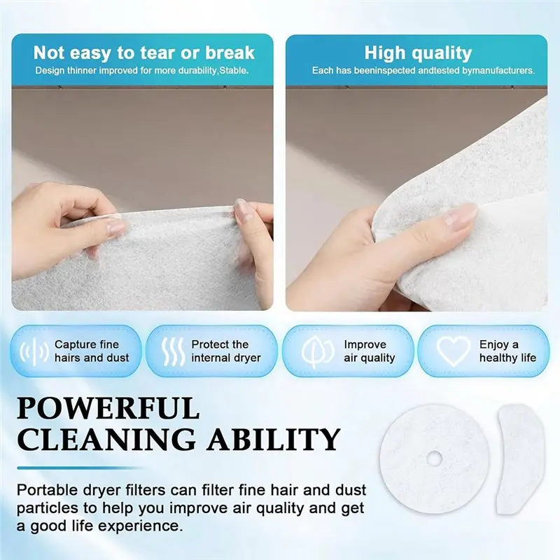 ABLN-For Panda Magic Chef Sonya Dryers Compatible Dryer Filter Kit Lint Traps(20 Exhaust+ 5 Intake) For Safer Home& Lower Energy