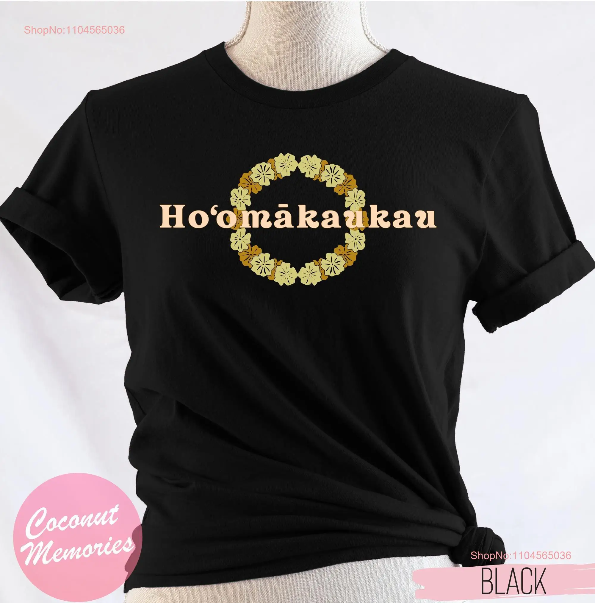 Hoomākaukau Camiseta Kumu Profesor Hawaiano Hula Ōlelo Hawaii Idioma Corona Tropical Mangas largas o cortas
