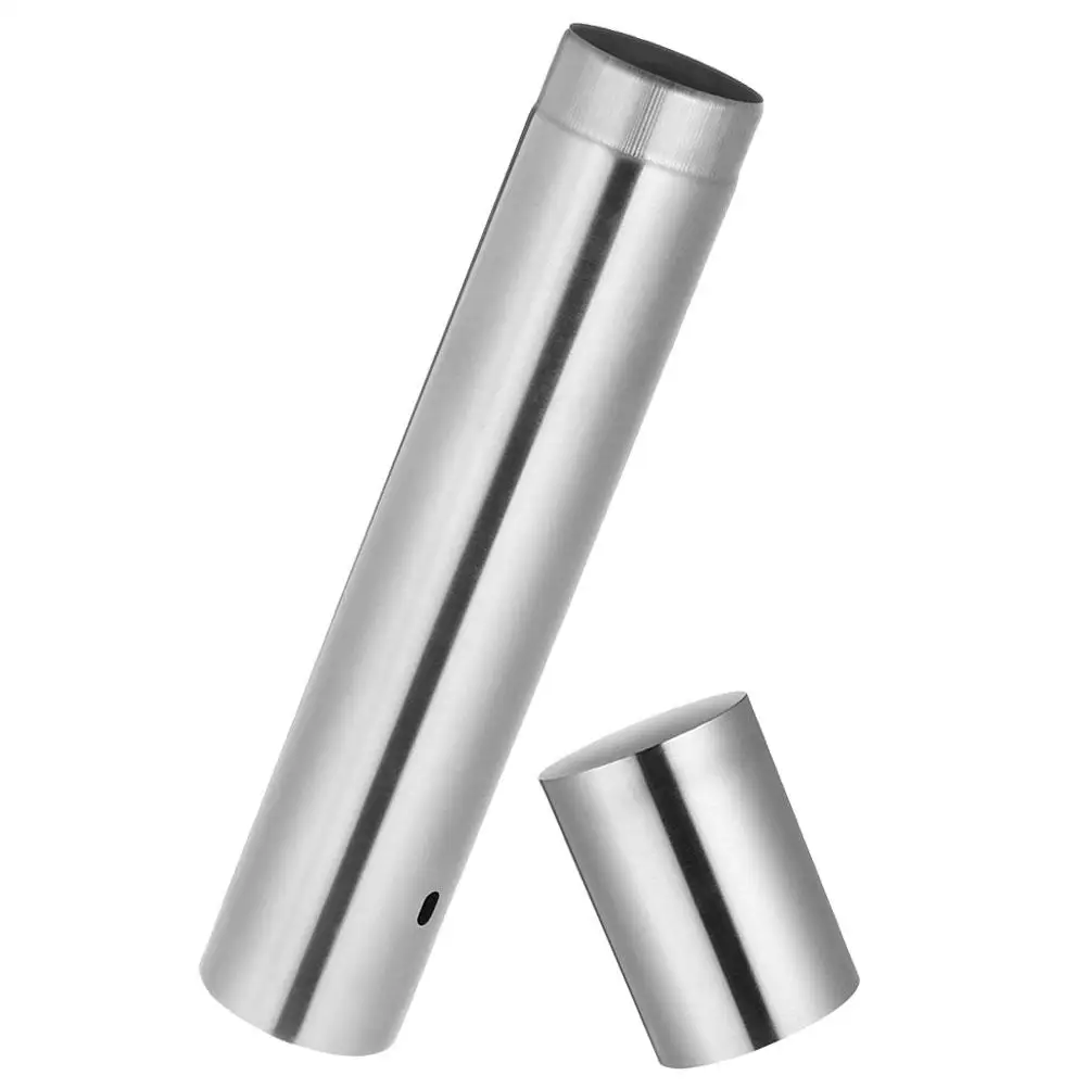 

Stainless Steel Cylinder Box for Birth Certificate Birth Certificate Protector Sleeve Holder Protective Sleeve Document Storage