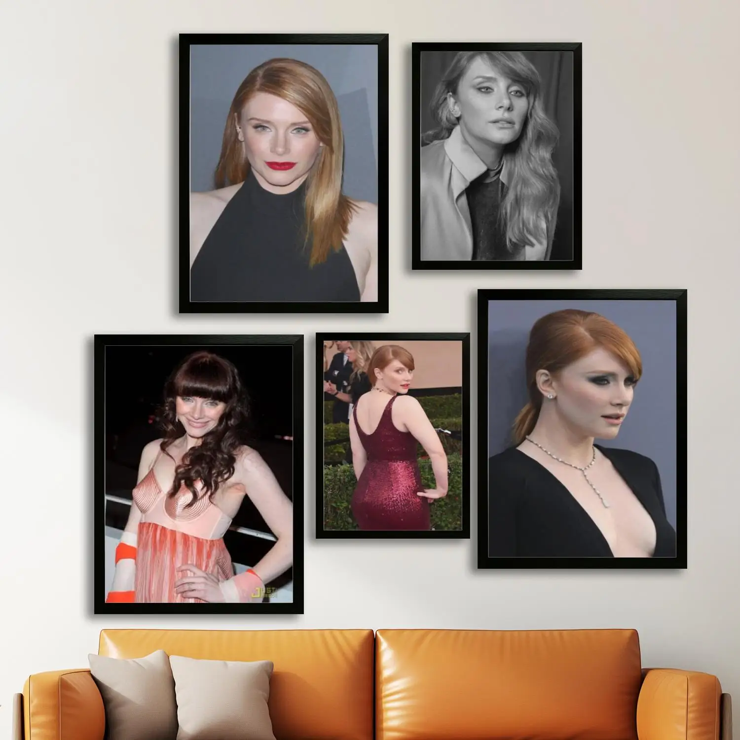 Actress Bryce Dallas Howard Canvas Art Poster, Wall Art Picture Print, Modern Family Bedroom Decor Posters,Decorative painting