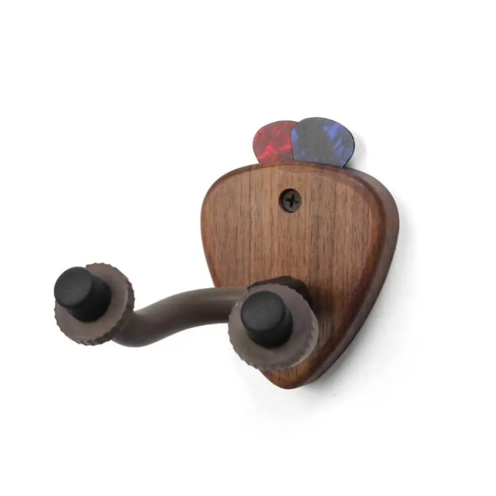 

Wall Mount Guitar Hook Hanger Metal Non-slip Ukulele Electric Guitar Bass Holder Adjustable Guitar Accessories