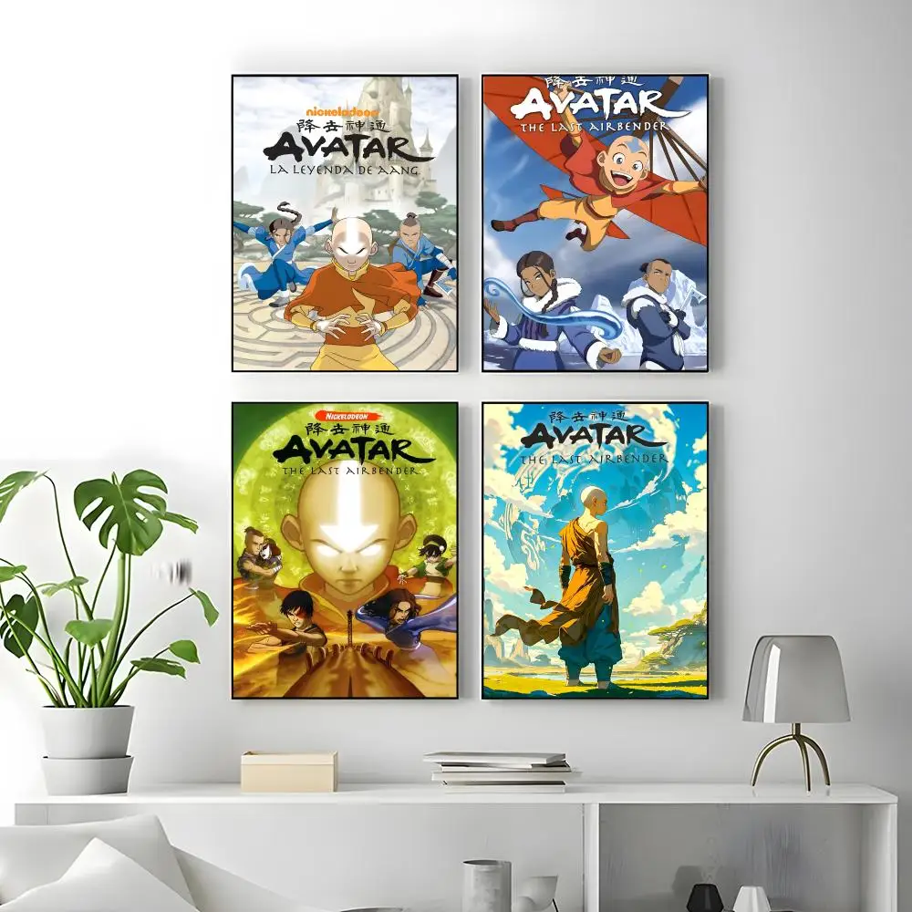 A-Avatar The Last A-Airbender Appa Poster Classic poster and wall art prints are suitable for living rooms, bedrooms,and home
