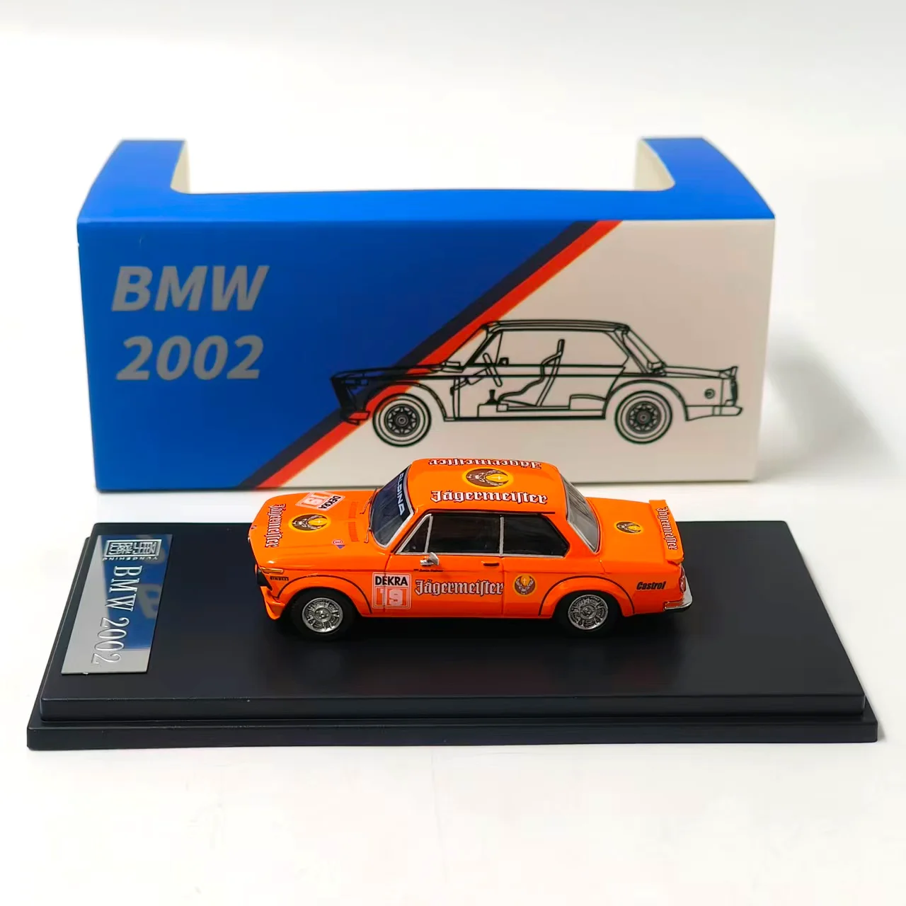 Diecast 1:64 Scale YS BMW 2002 Alloy Car Model