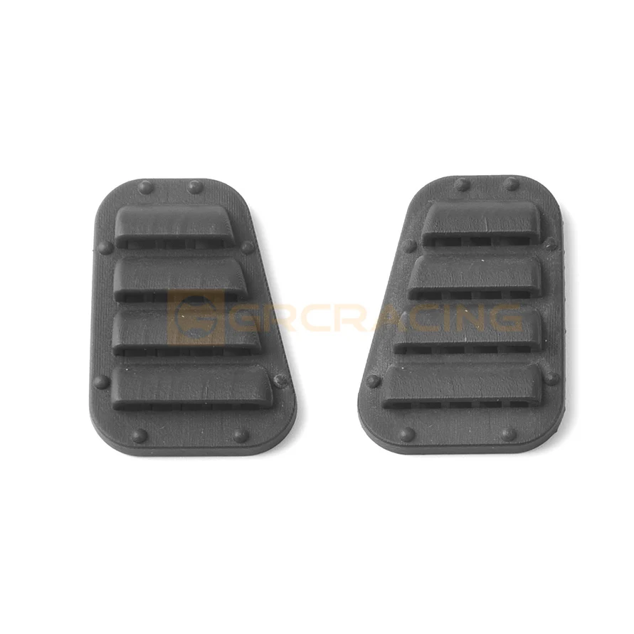 1 zestaw plastikowych czarnych kratek wlotu powietrza do samochodu gąsienicowego 1/8 RC MJX do akcesoriów H8H DEFENDER