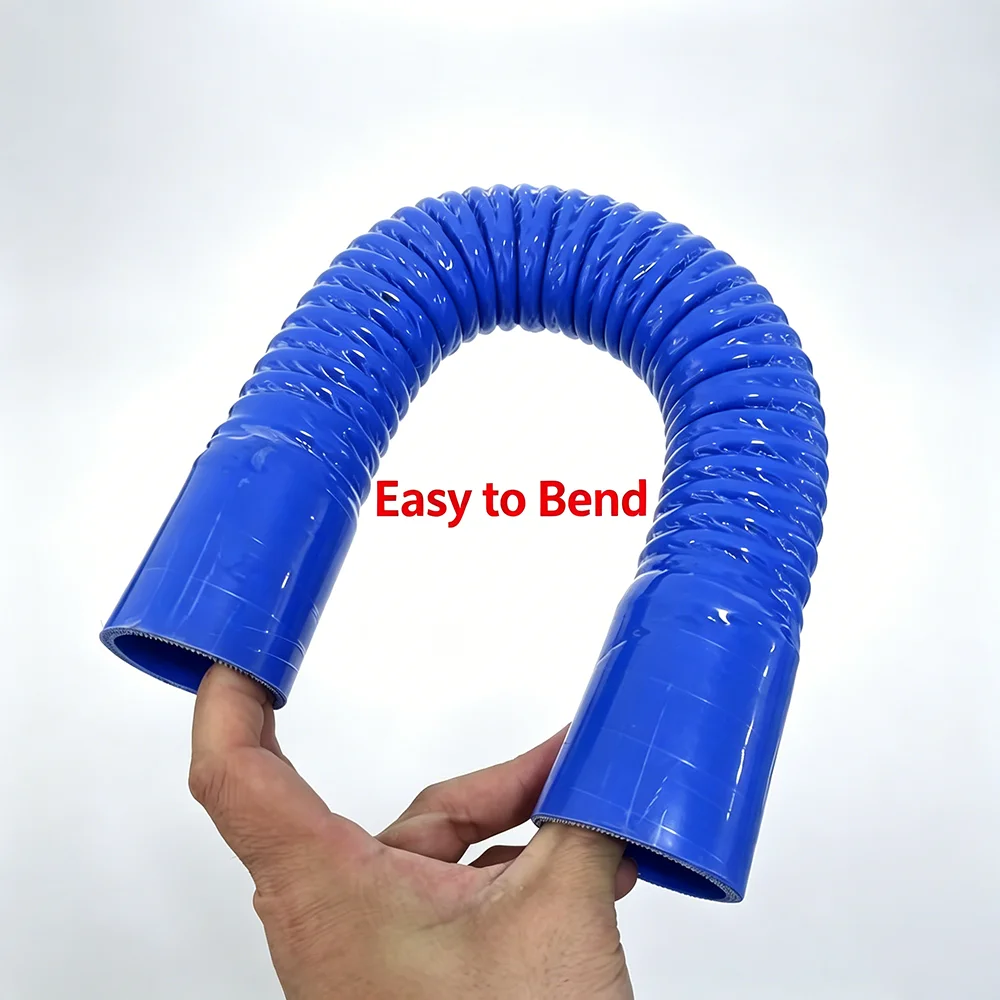 Universal Silicone Hose for Automobile High-Pressure And High-Temperature Resistant Steel Wire Braided ID 16-110mm Connection