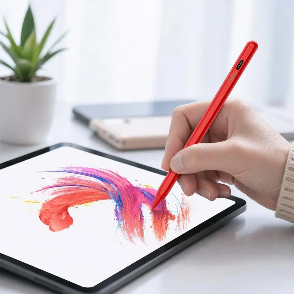 Colorful Capacitive Pen Suitable for Apple, Xiaomi, Huawei ﻿ Thin Touch Handwriting Pen For Mobile Phones, Android Tablets