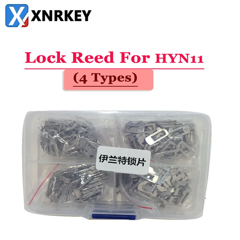 XNRKEY Car Key Reed Lock Shrapnel Car Lock Wafer Plate  For Huynda ELANTR HYN11 100pcs/box ( each type 25pcs)