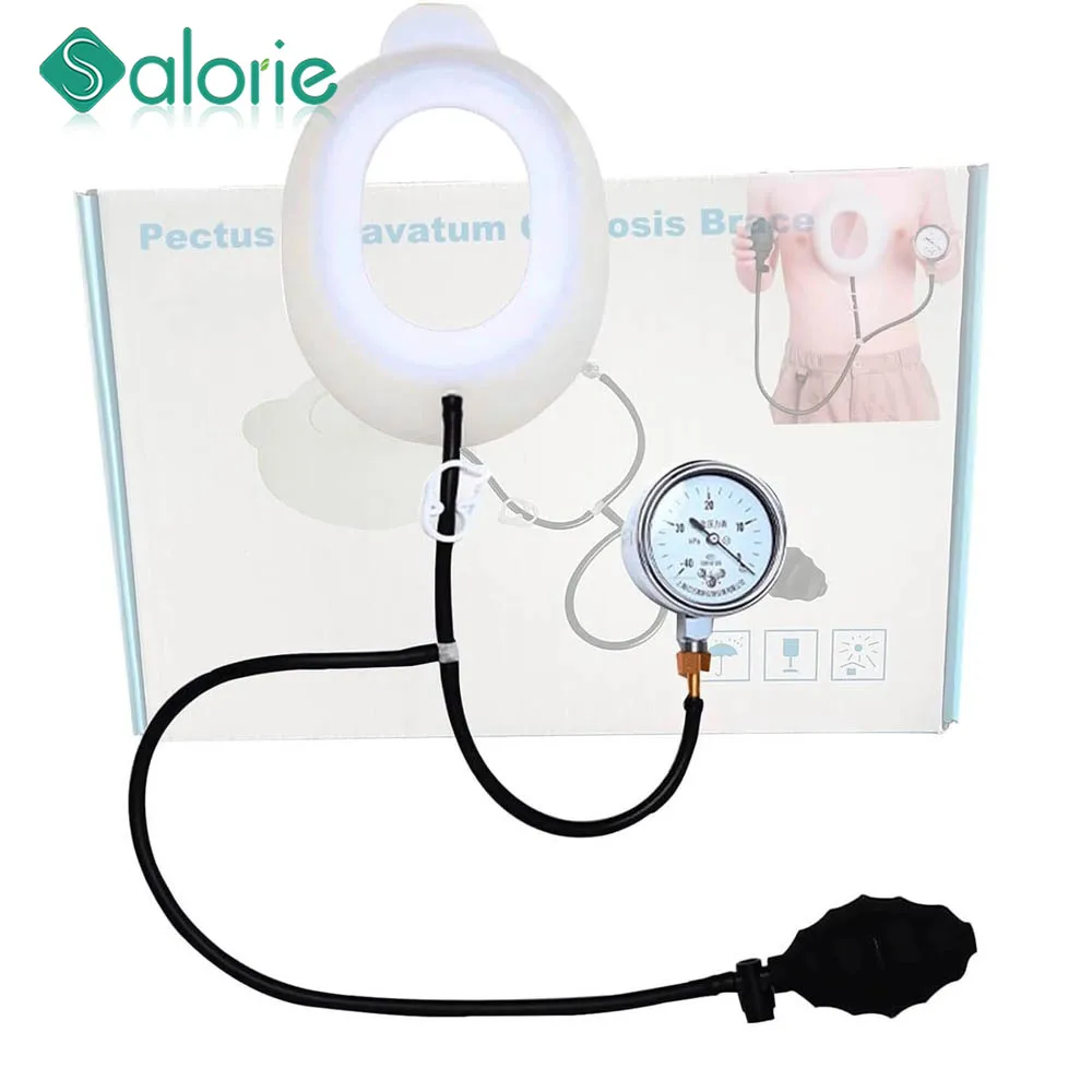 Pectus-Bagger-Vakuumglocke für Erwachsene und Jugendliche, korrigiert versunkene Brust, Korrektur der Brustwand, Pectus-Bagger-Orthese