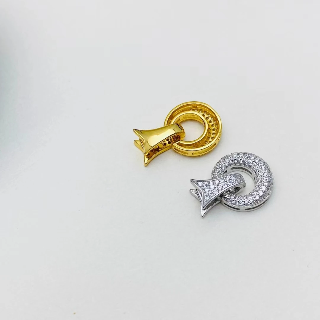 

Оптовая продажа DIY стерлингового серебра 925 пробы кулон ожерелье браслет застежка крючок аксессуары для жемчуга 5-9 мм 5 шт./лот