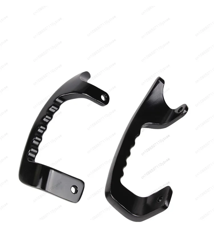 Aluminum Rear Spoiler for NIU N1/N1S/Nqi - Sport Style Metal Tail Wing & Grab Rail, Direct Fit Replacement