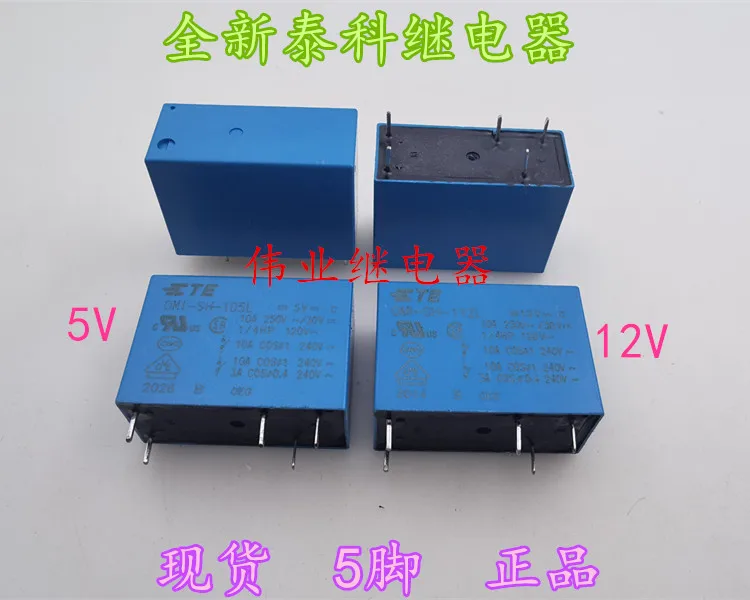 

OMI-SH-105L 5V 12V 5Pin 10A