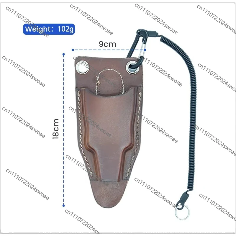 Portable 102g Fishing Tool Set, Fishing Pliers Scissors with Leather Sheath