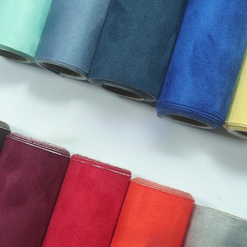 Four-way Stretch Self-adhesive Suede Fabric for Car Interior Modification Door Panel Workbench DIY Sewing Upholstery Cloth
