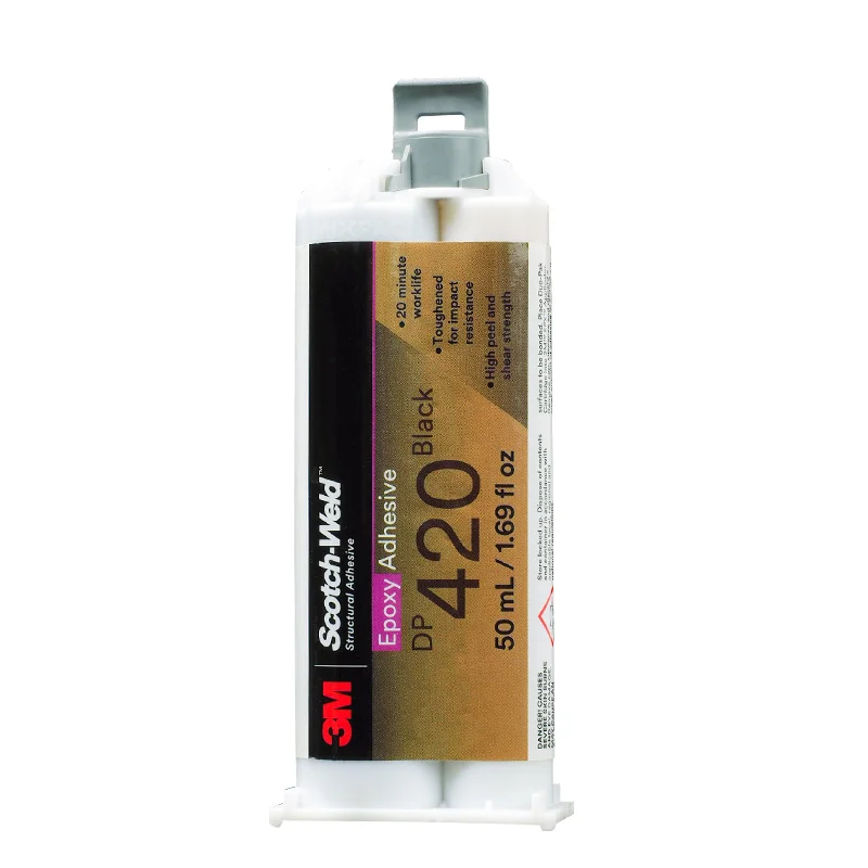

3M DP420 Structural Adhesive Epoxy Resin Waterproof Black High Temperature Stone Wood Sealant Eco-Friendly AB Glue