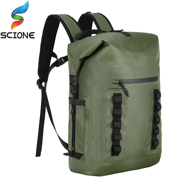 Waterproof 30L Outdoor Swimming Backpack Dry Fishing Tackle Bag Camping Trekking Luggage Pack For Boating Surfing Kayaking X899