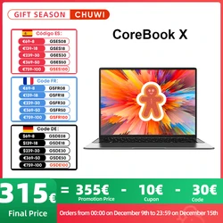 Chuwi corebook x gaming laptop 14 zoll fhd ips bildschirm intel i3-1215U 6 core windows 11 8gb/16gb ddr4 512gb ssd tragbarer computer WuKong