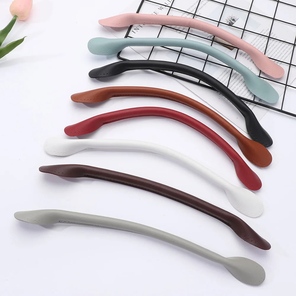 New Detachable PU Leather Bag Belt 32cm Handbag Band Handle Shoulder Bag Strap Gift Box Handle Band DIY Bag Accessories