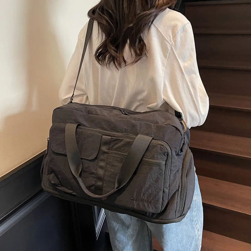 

Travel Duffle Handbag Shot Trip Sling Backpack Outdoor Camping Climbing Luggage Crossbody Bag Large Sports Hiking Shoulder Bags