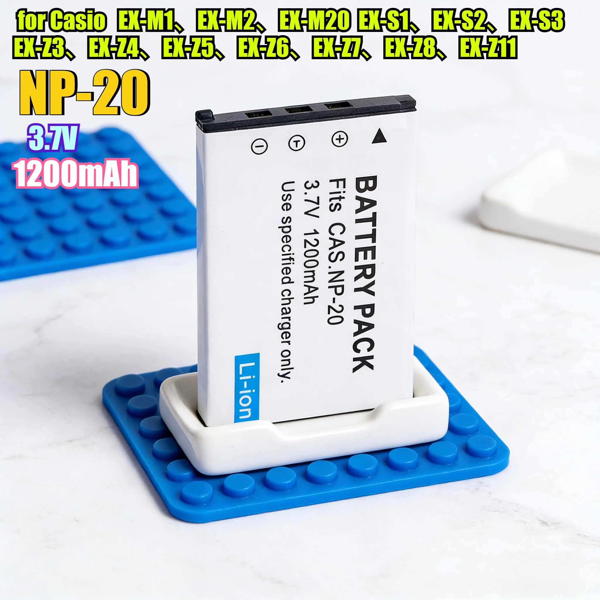 1200Mah NP-20 Repla…