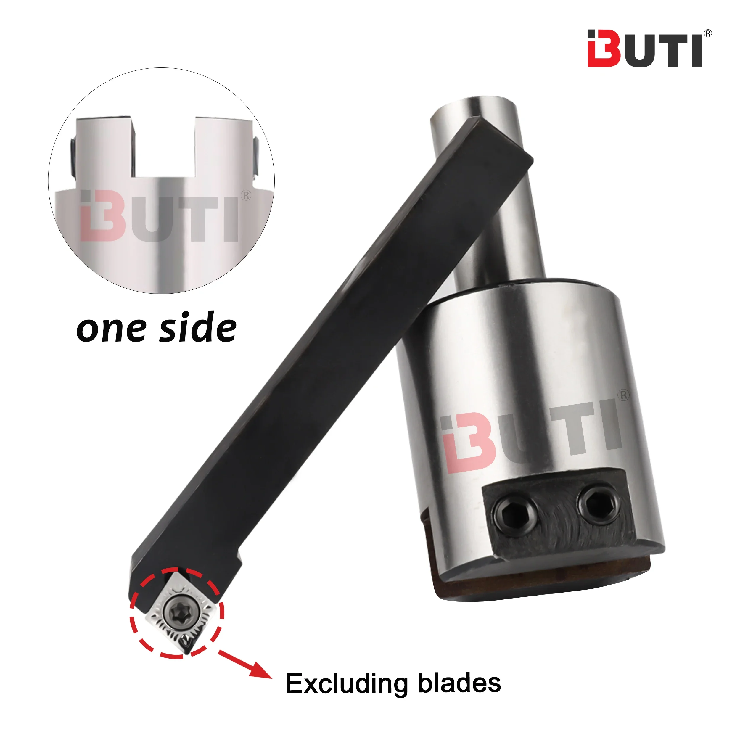 C12-40-10x10 (Inclined) C20-50-16x16 (Flat) Adjustable Size End Face Flying Cutter Head Machining Center Flat Milling Cutter Hea