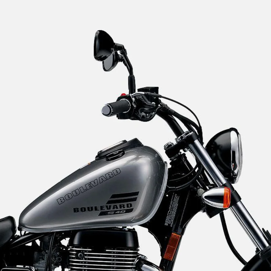 

For SUZUKI BOULEVARD motorcycle tail box stickers Beak Fender Decal Shock absorber decals Decals Reflective Waterproof