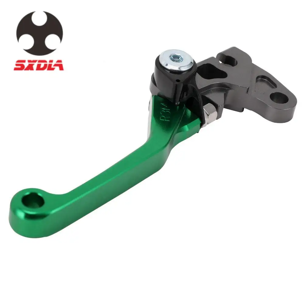 Motorcycle Brake Lever Handlebar Pivotc Front Control Handles Lightweight For KAWASAKI KLX110 KLX110L 2010-2023 Aluminium Alloy