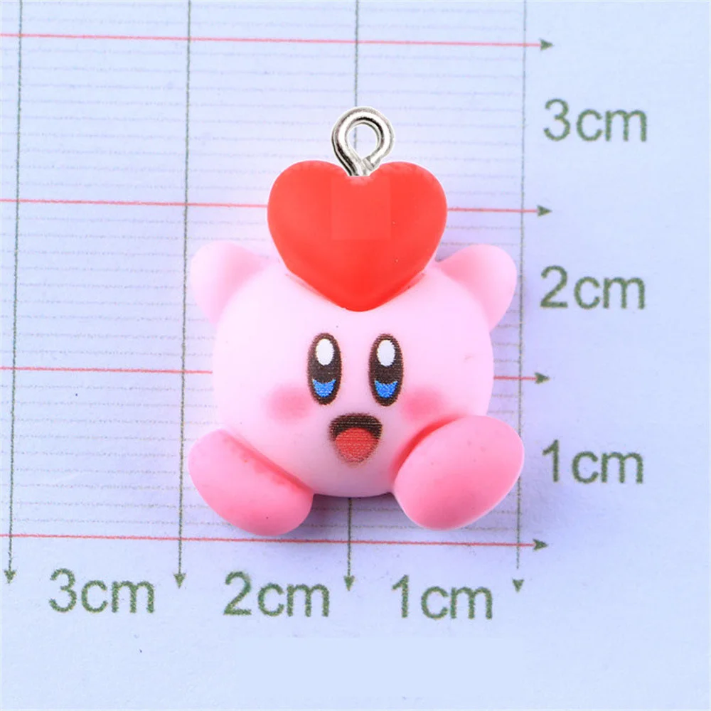 10Pcs Big Cartoon Doll Resin Charms DIY Trendy Jewelry Making Accessories Cute Earring Necklace Key Chain Bag Decoration Pendant