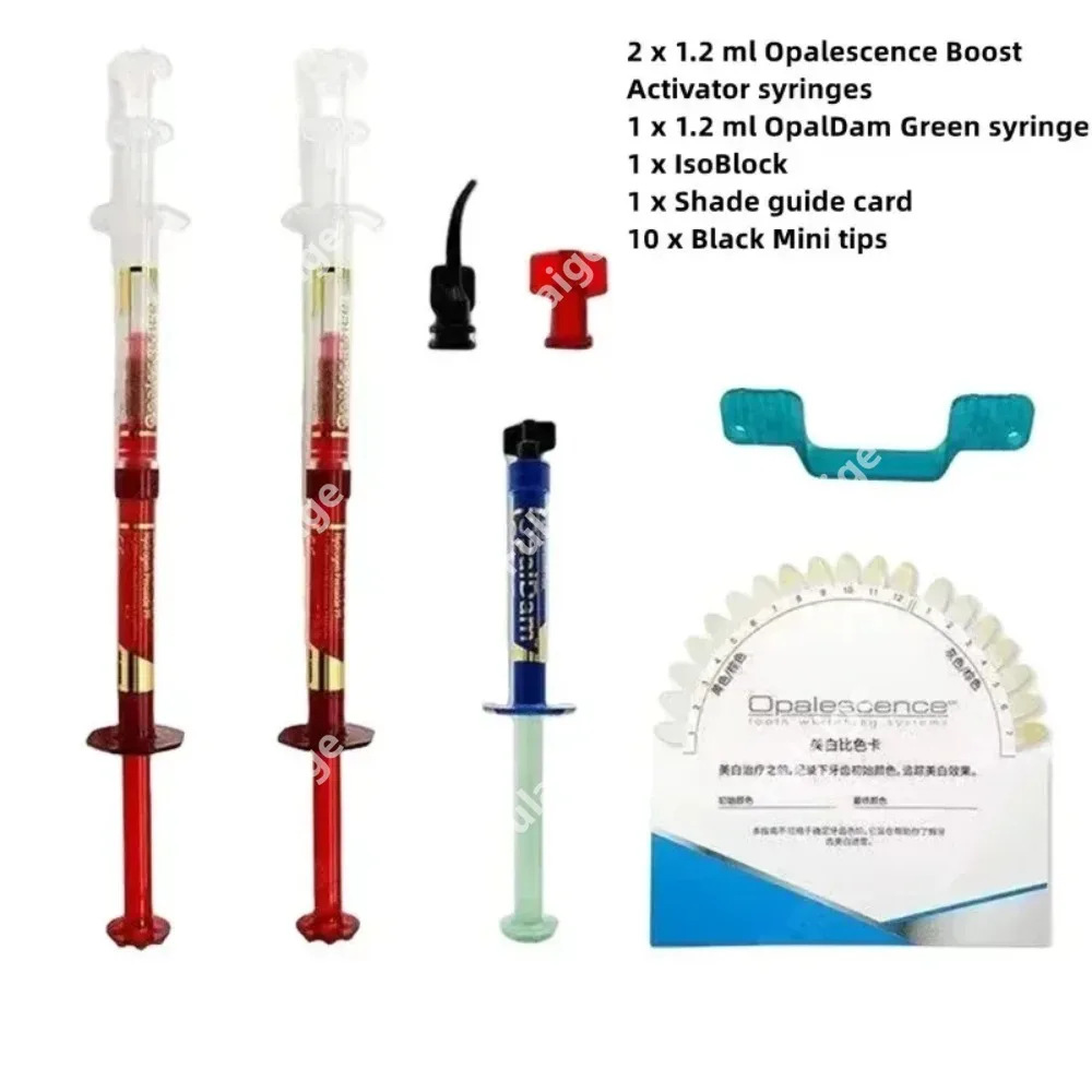 Ultradent Opalescence Boost PF 40% 1.2ml Syringe, Chemically Activated in-Office Whitening Gel, No Light Power Bleach