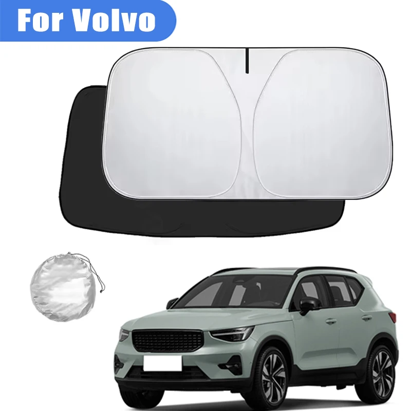 

For Volvo S40 S60 S90 V40 V60 Car Windshield Sunshade Cover Front Window Sun Shade Visor Car Interior Accessories UV Protection