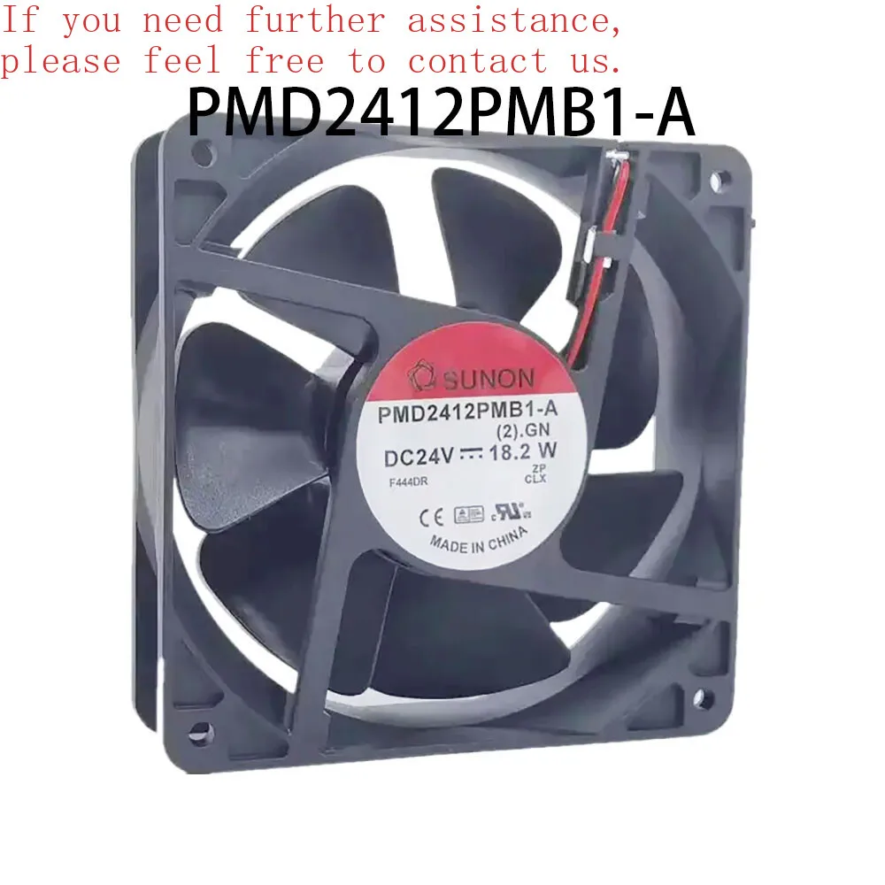 

Для SUNON PMD2412PMB1-A охлаждающий вентилятор с низким энергопотреблением, 24 В постоянного тока, 18,2 Вт, 120x120x38 мм, 2 провода -