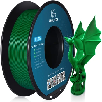 GEEETECH 1kg 1.75mm PETG 3D 프린터 필라멘트 진공 포장 해외 창고 빠른 배송