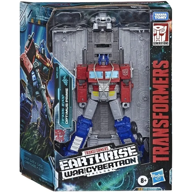 New Takara Tomy Transformers Earthrise WFC-E11 Leader Class Optimus Prime  Action Figure Robot Toys Gifts Hobbies Anime Figures