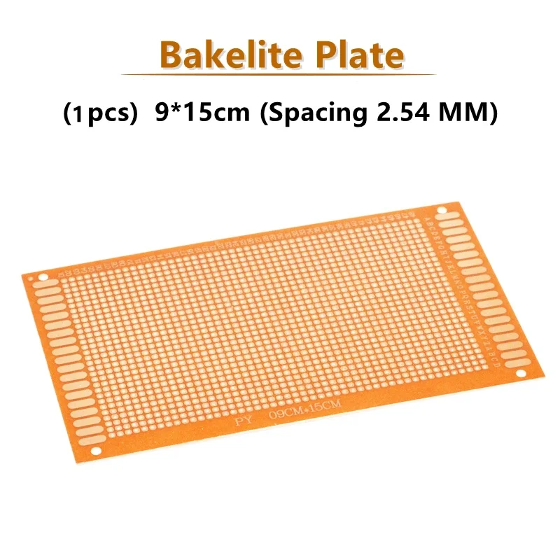 Universal DIY PCB Breadboard Plates - usage example