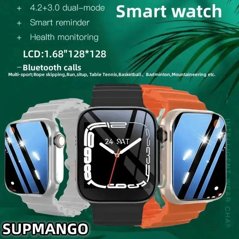 TB50 Smart Watch Men Waterproof Smart Watch Women Monitor Health Tracking Watch Android IOS Fashion Sports Smart Watch