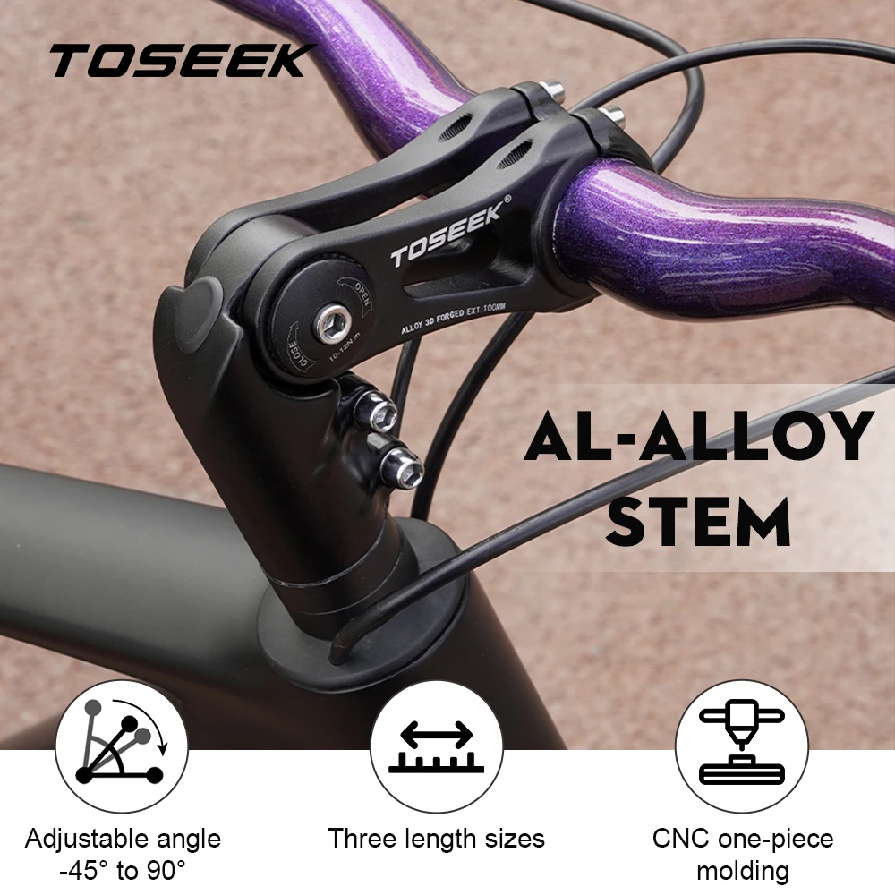 

Вынос руля велосипеда, регулируемый от 45 до 90 градусов, длина 80/100/130 мм, вынос руля 25,4/31,8 мм для горного дорожного городской велосипед XC