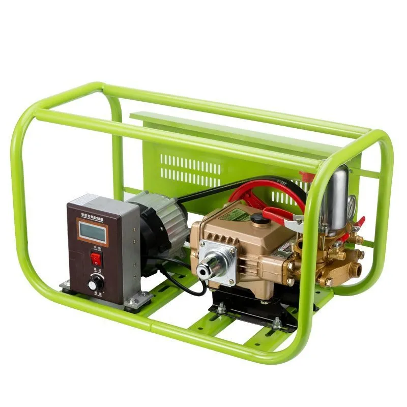 48V60V sprayer direct connection frequency conversion remote control electric vehicle high pressure -cylinder plunger pump