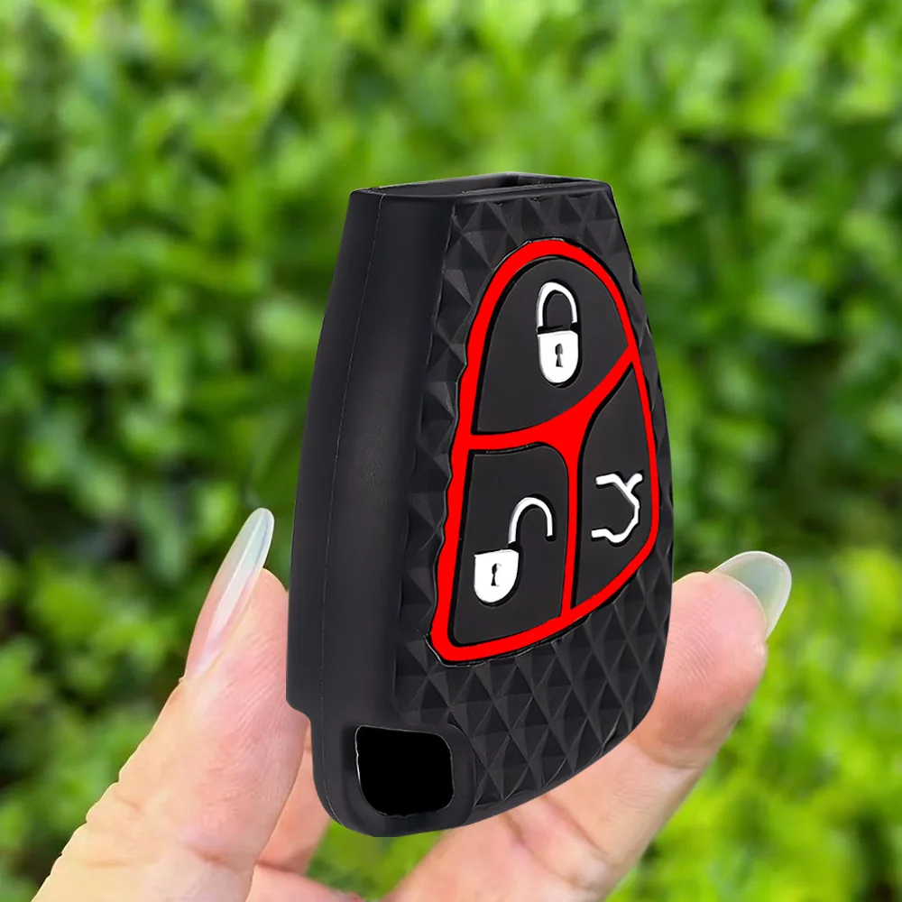 Car Key Case Remote Key Cover For Mercedes-Benz W211 W202 W210 W208 W203 W245 B Class V180 CL55 CL600 CL65 C230 C240 C280 C320