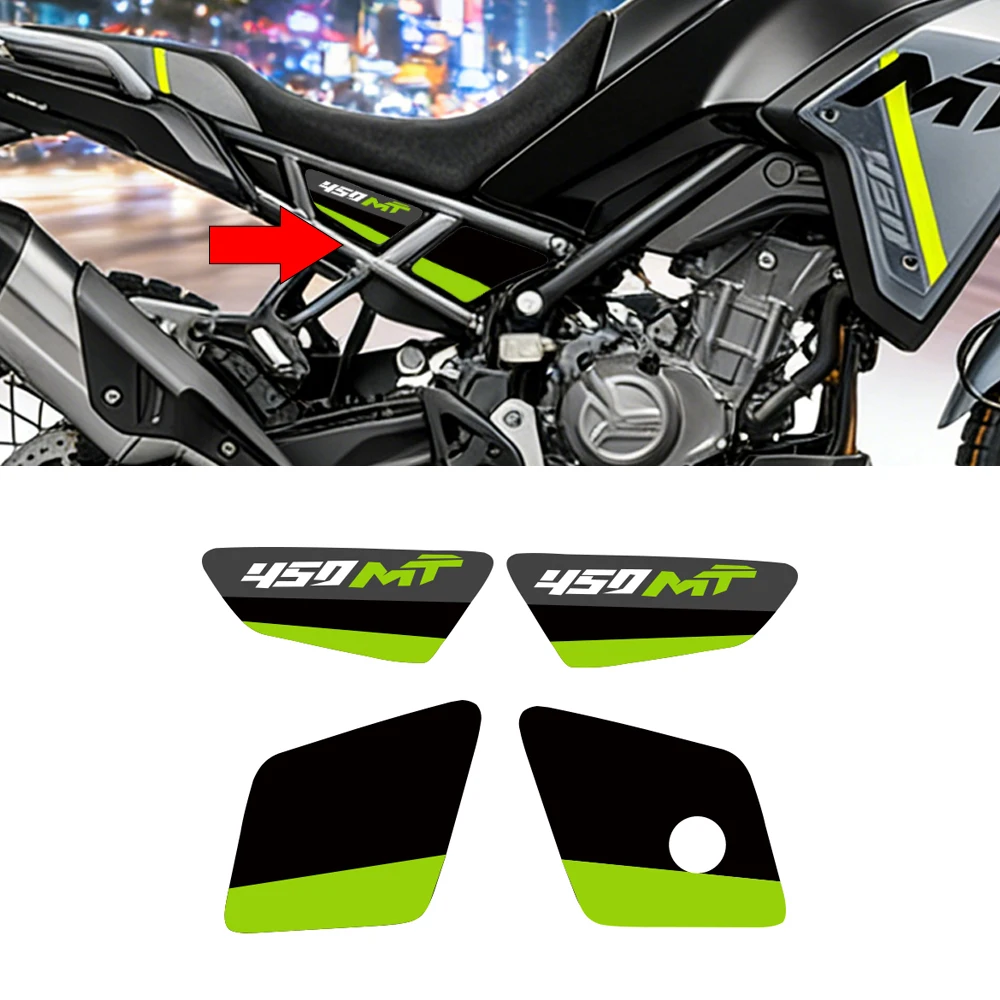 

450Mt Accessories Side Decorative Stickers for Cfmoto 450 Mt Cf450Mt Motorcycle Waterproof Sticker Decoration Decals Pattern