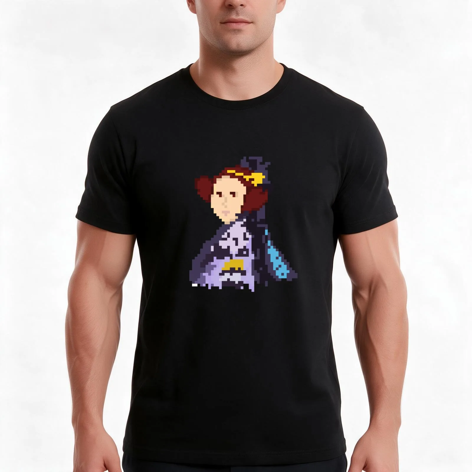 8 Bit Ada T-Shirt Summer Casual Cotton Tee Oversized Streetwear Tops Vintage Graphic Print Loose Fit Short Sleeve