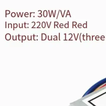 Electrical Engineering Power Transformer High Voltage Power Transformer Motor Controller 24V Output Copper Wire Construction