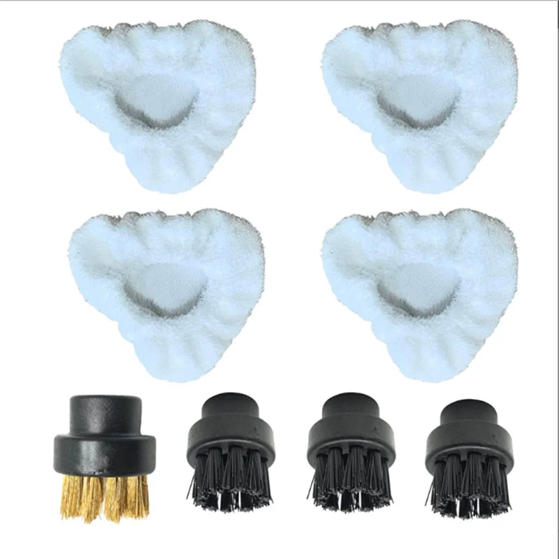 مجموعة فرشاة تنظيف بالبخار A98G بونيه مثلث صغير لـ Dupray-للأرضيات الصلبة والبلاط والجص