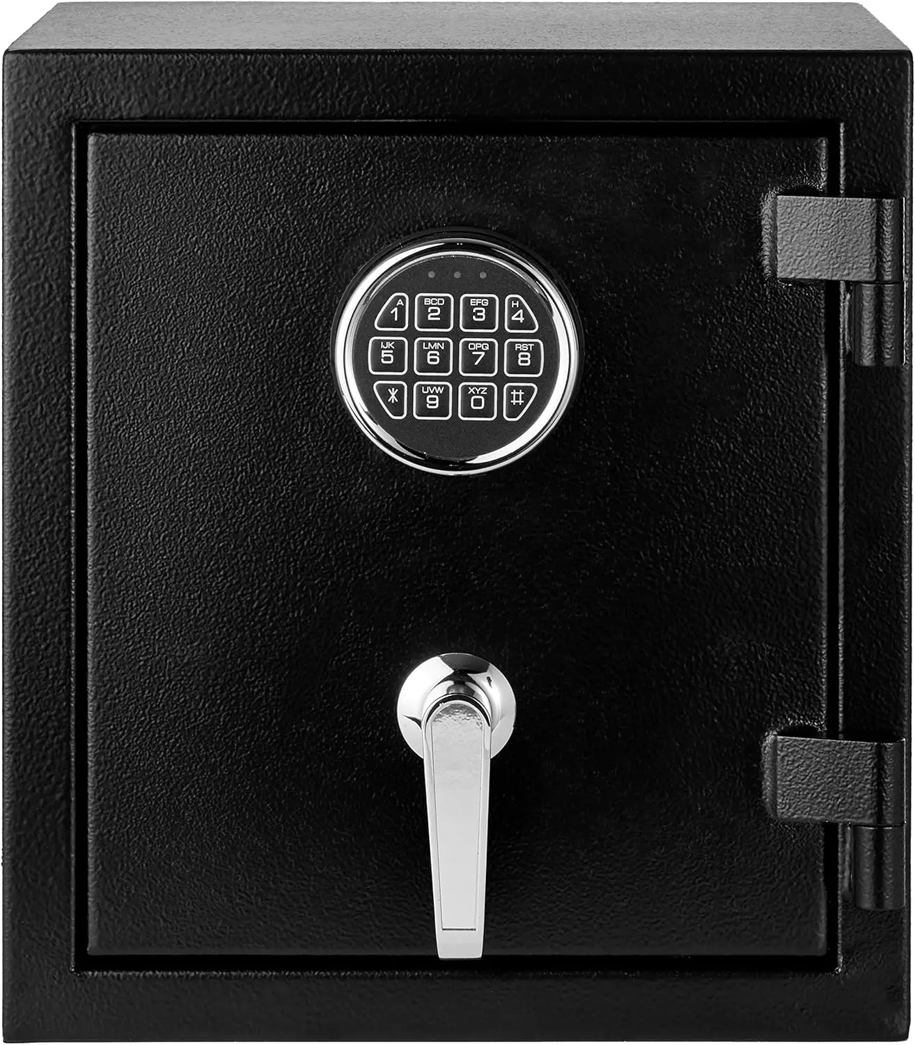 Fire Resistant Security Safe with Programmable Electronic Keypad, Home Safe, fire proof safe for home documents, 0.83 Cubic Feet
