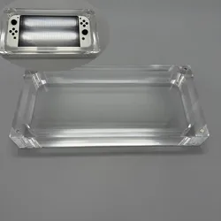 High transparency acrylic magnetic cover console storage box for Nintendo Switch OLED