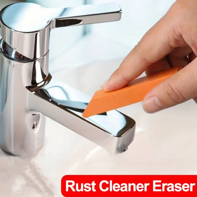 

Limescale Eraser Stainless Steel Rust Remover Kitchen Faucet Cleaning Rubber Home Cleaning Accessories Tools Cleaner Household
