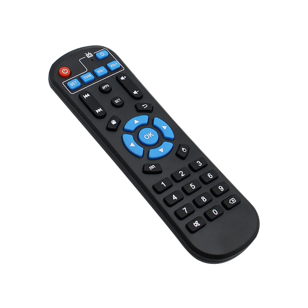 Replacement Remote Control Compatible for Android TV Box T95 T95 MAX T95Z H96MAX  X96 MX10  X88 with Learning Function