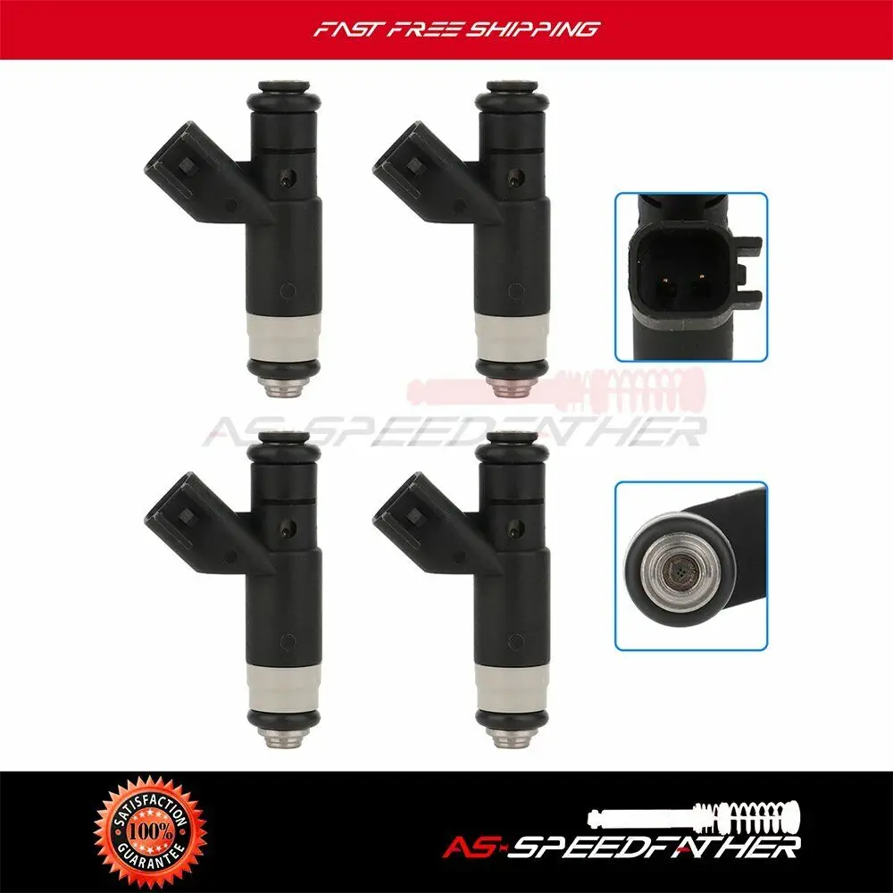 

4 Fuel Injectors For Chrysler Pt Cruiser 2.4L 2004 2005 2006 2007-2010 812-12142